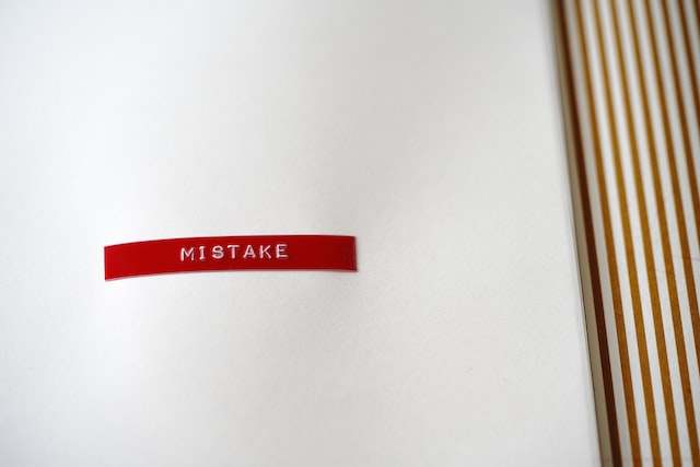 Why people make mistakes and how to prevent them in the future